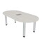 Skutchi Designs 33.5 in W, 59.5 in L, 29 in H, Engineered Wood Top, Ivory H-RAC-3460-PT-26-EL - alternate 1
